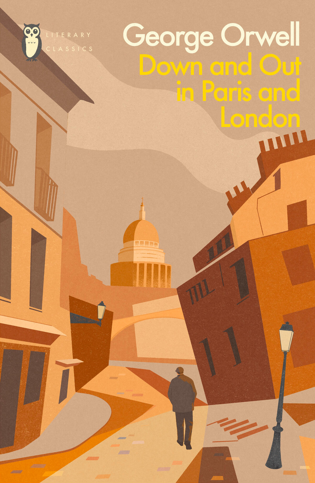 Book Cover Design for Down and Out in Paris and London, by George Orwell