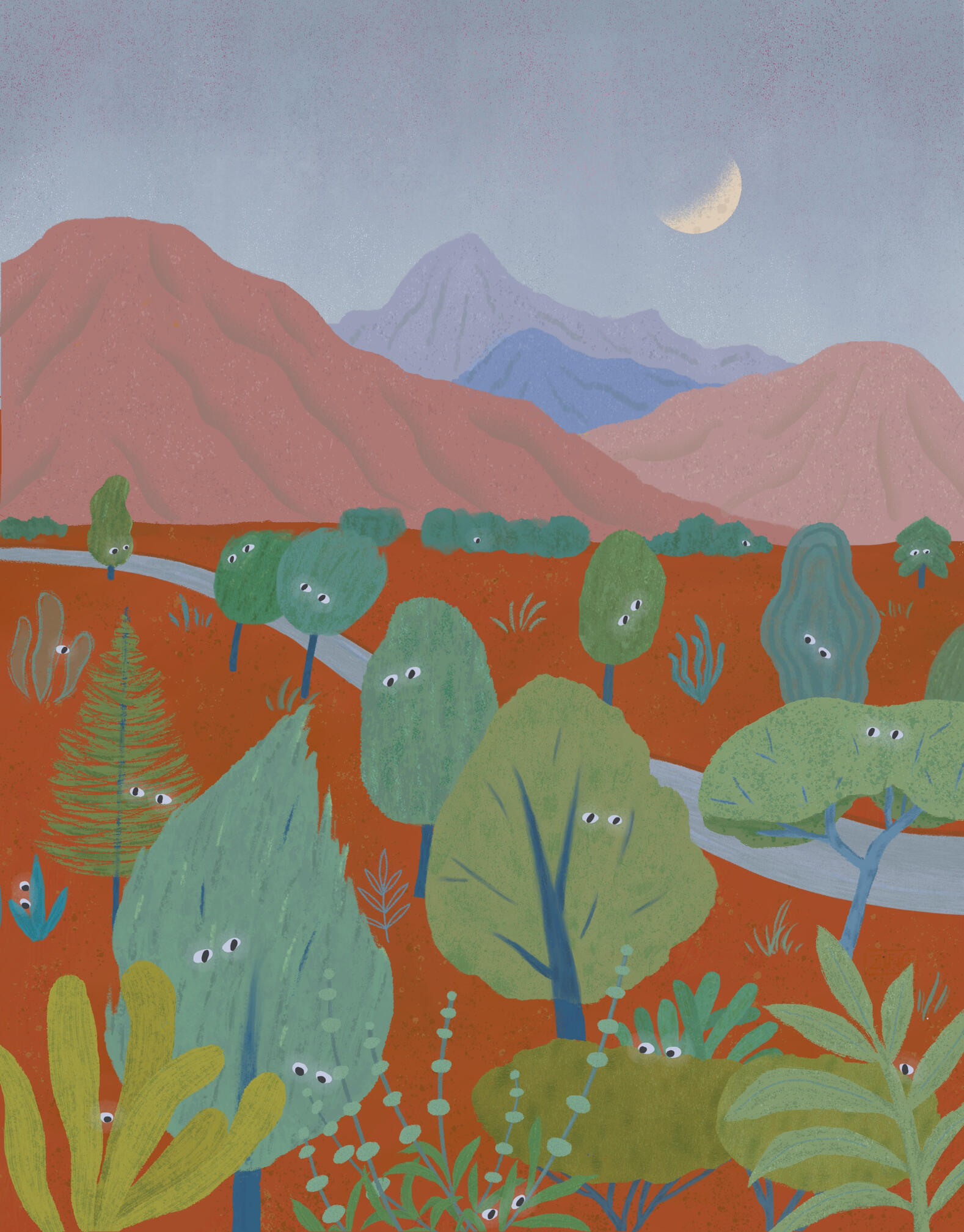 In the Forest - Inspired by the Novel Luminous Republic, by Andrés Barba.